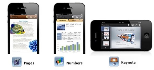 iWork For iOS Universal 。現在iPhone 與 iPod Touch 的使用者可直接在手上編輯出完美的文件、簡報與試算表