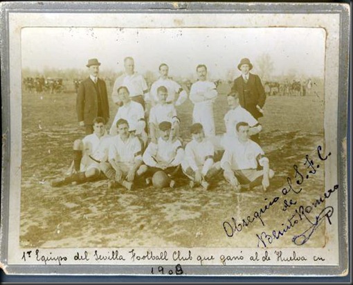 El Sevilla FC Mesina en 1909