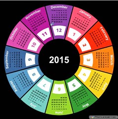 круг календарь 2015
