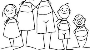 Imagen De Una Familia Para Colorear Para Niños - Dibujo De Picnic De La Familia Para Colorear Dibujos Para Colorear Imprimir Gratis