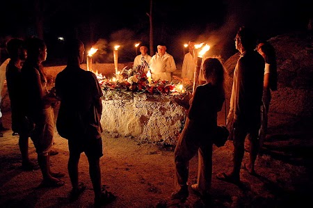 Imagini Mexic: Ceremonie mayasa