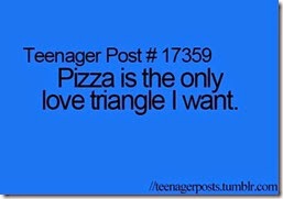 Pizza Love Triangle