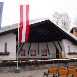 olympic stand in Seefeld, Austria 