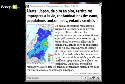 Alèrta Fukushima novèla