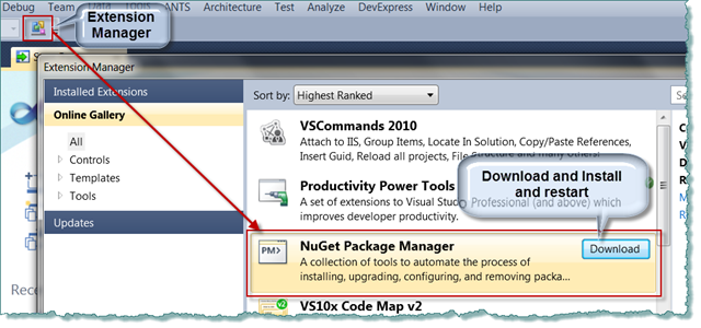 C# Bits: NuGet for Dynamic Data First Package C# Bits: NuGet for Dynamic Data First Package