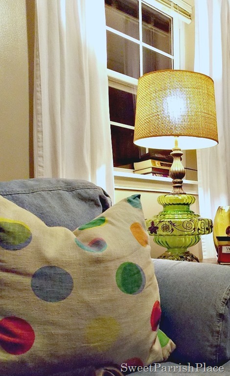 Vintage Green Lamp10