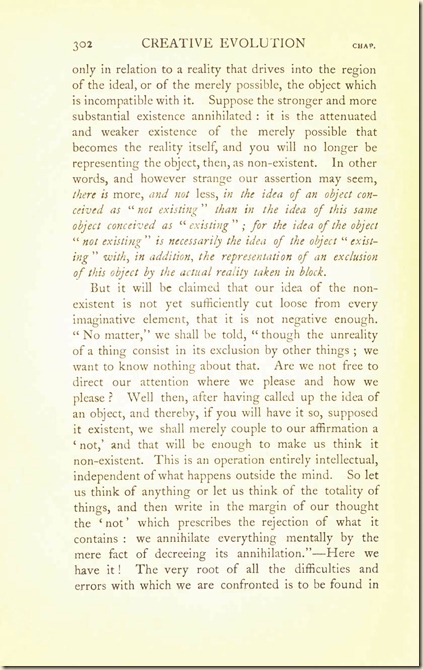 Bergson. Creative Evolution. 1911 creativeevolutio00berguof.test.t_Page_316