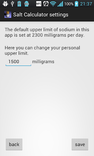 【免費健康App】Salt Calculator-APP點子