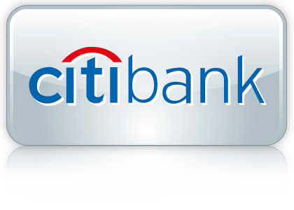 Logo-button-icon-Citibank-reflection