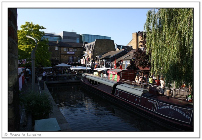 Barge at Camden Lock