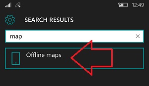 Hướng dẫn tải bản đồ offline về điện thoại Windows 10 Mobile