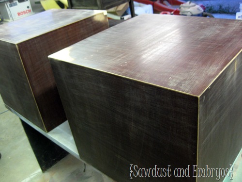 Sanding Furniture to Prepare for Painting {Sawdust and Embryos}