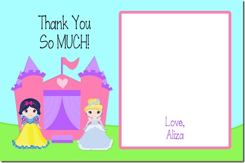 Aliza's Thank You Image size 4 By 6