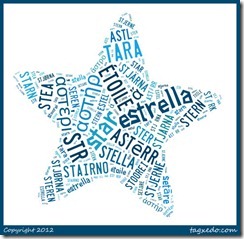 Cognates for the Word Star