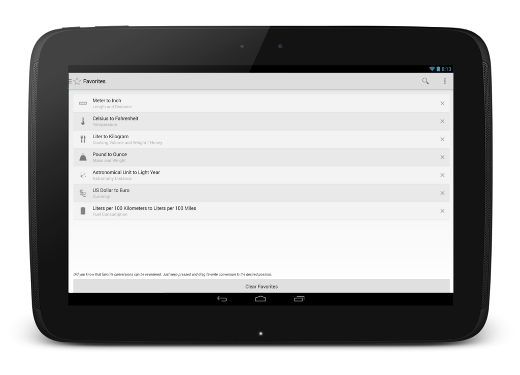 Universal Unit Converter - screenshot