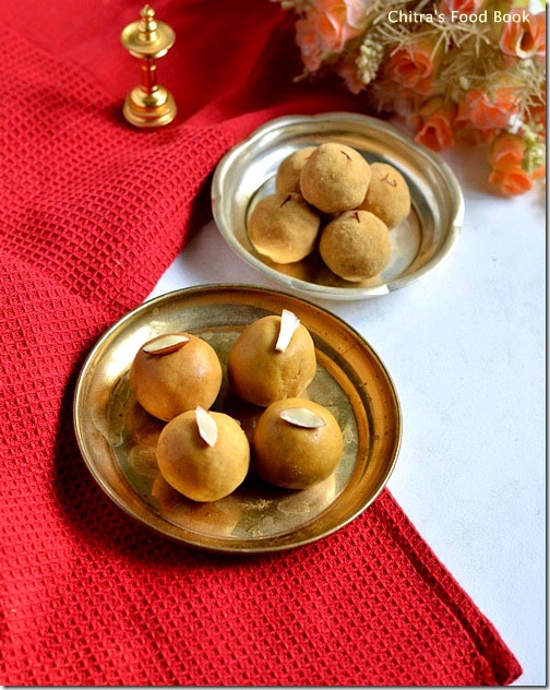 Besan Ladoo Recipe / Besan Laddu Kadalai Maavu Laddu Diwali Sweets