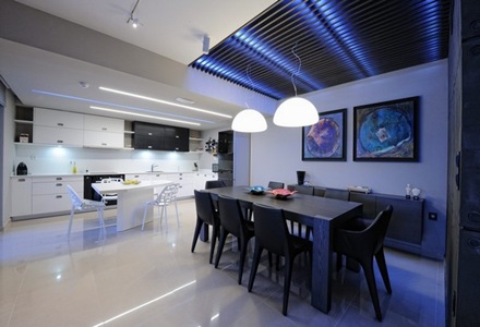 decoracion-comedor-tonos-grises-diseño-interior decoracion-comedor-tonos-grises-diseño-interior