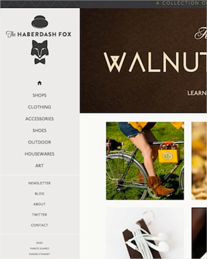 colección de sitios web con diseños de menús responsive design bastante ingeniosos