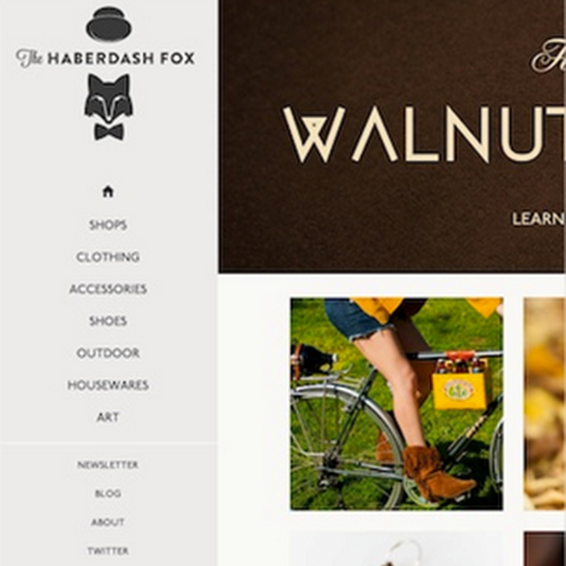 Colección de sitios web con diseños de menús responsive design bastante ingeniosos