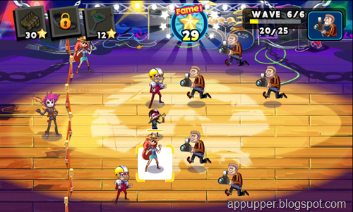 Free Download Rock stars vs paparazzy v1.0.0 Android Game (APK)