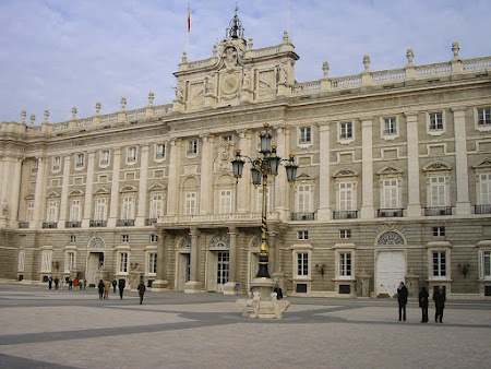 Imagini Spania: Palatul Regal Madrid