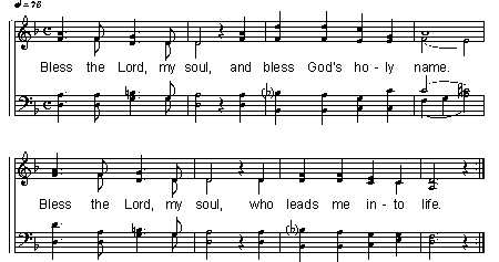 Cantus Mundi: Bless the Lord, My Soul (Taizé)