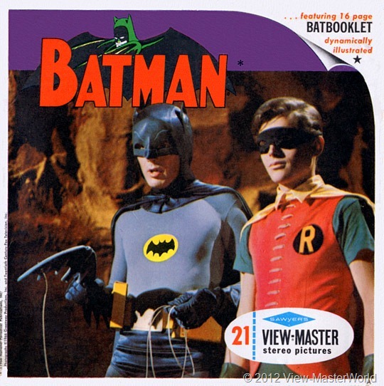 View-Master packet Batman (B492), packet cover