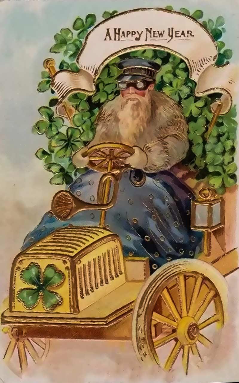 New Year Vintage HD LWP Screen 3