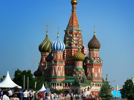 Obiective turistice Rusia: Sf Vasile Blajinul Moscova