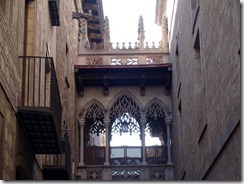 Барселона, Бари Готик - балкони