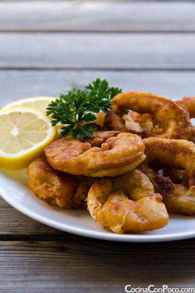 Calamares a la Romana Sin Gluten - Receta paso a paso