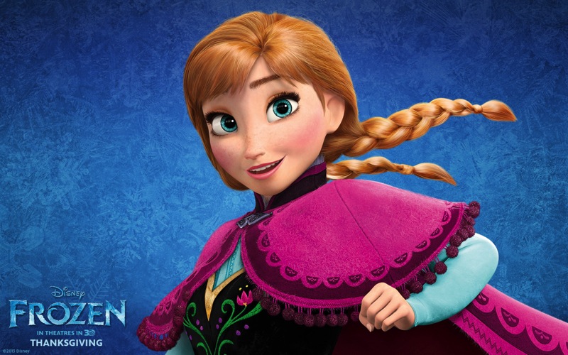 Disney Frozen Anna 1280x800