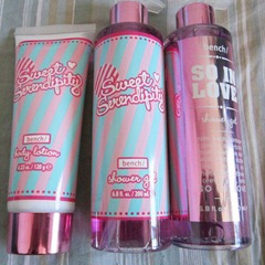 bench sweet serendipity and so in love shower gels and lotion, bitsandtreats