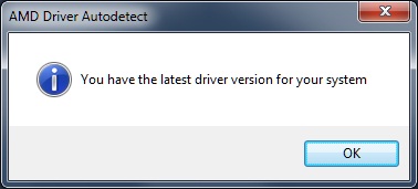 AMD Driver Autodetect AMD Driver Autodetect