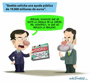 Bankia, monopoly