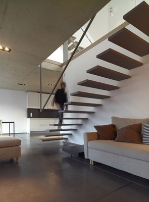 Escaleras con peldaños en voladizo diseño-escaleras-con-peldaños-en-voladizo