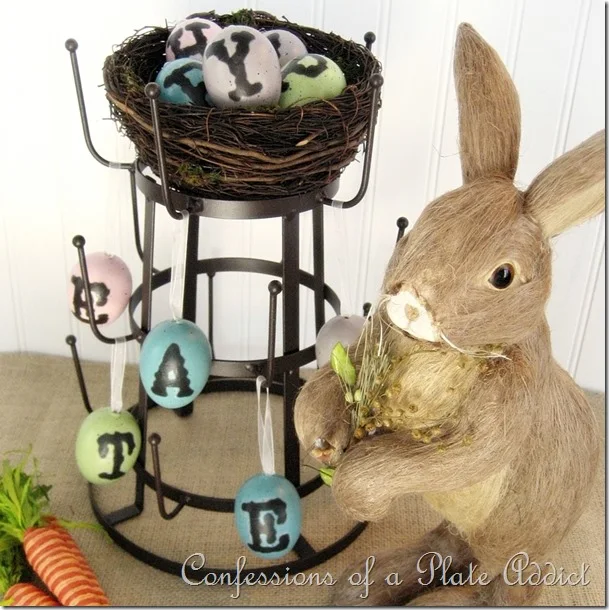 CONFESSIONS OF A PLATE ADDICT Easter Bottle Drying Rack