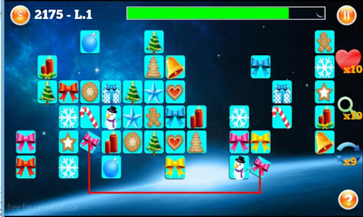 【免費休閒App】Onet XMas MultiPlay-APP點子