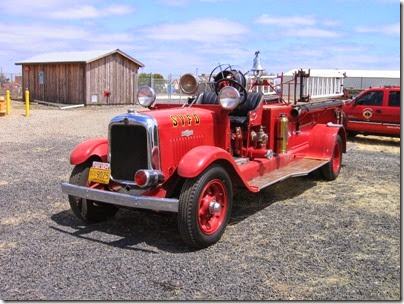 IMG_4845 Silverton Fire Department 1928 at Antique Powerland in Brooks, Oregon on July 31, 2010 GMC Pirsch Fire Engine