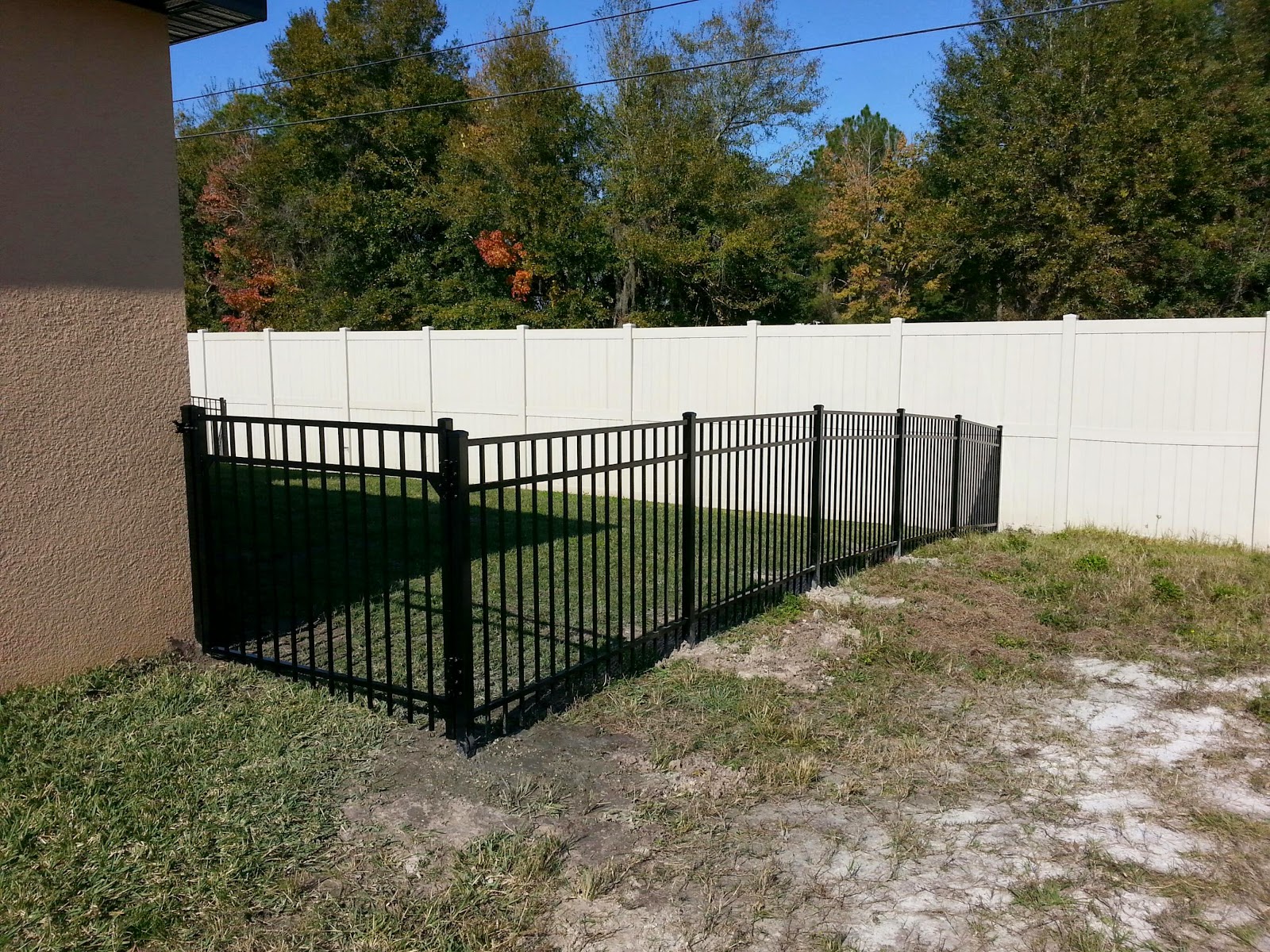 New Tampa Fence Inc Cory Lake Isle aluminum fence