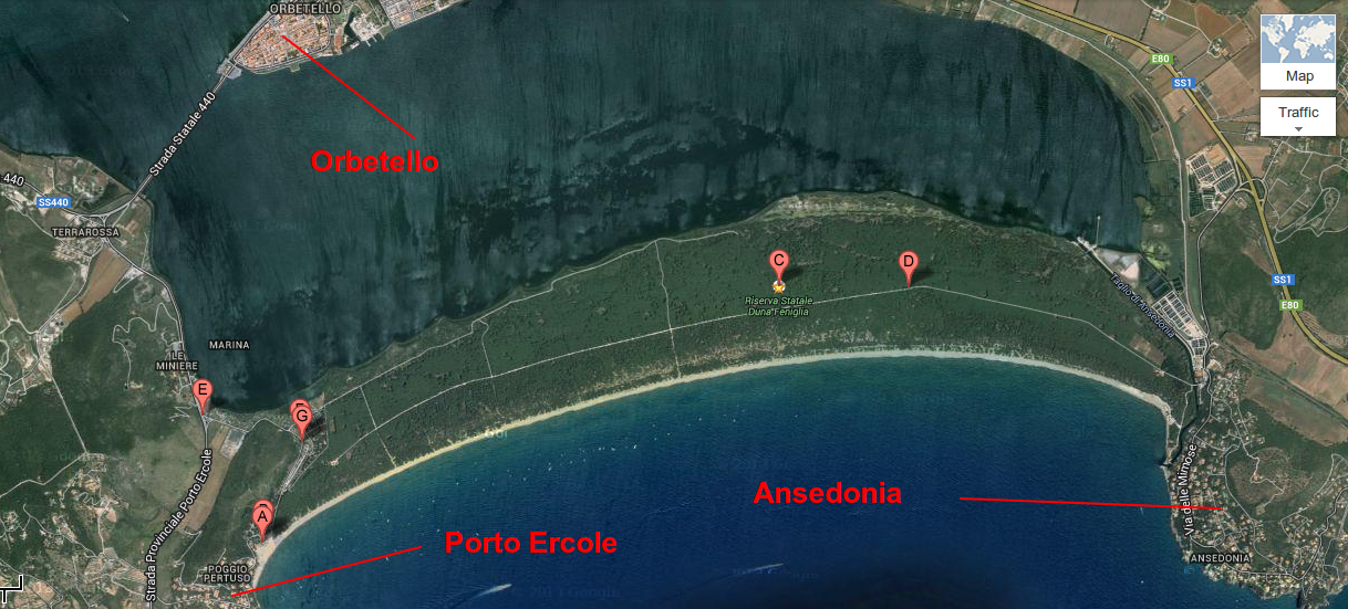 Barboni con stile, girovagando con Piero e Elda: Spiaggia della Feniglia  (Orbetello, GR)