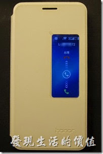 華為榮耀Honor6智慧型手機保護套可以接聽電話。