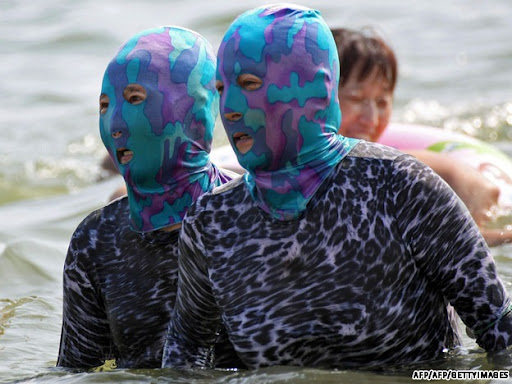 chinese full body bathing suit