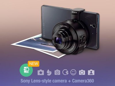 Camera360 Sony QX100 QX10