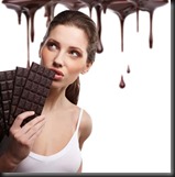 Girl and Chocolate