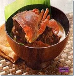 East Kalimantan Coconut Milk Crab Recipe