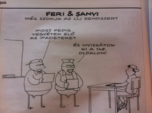 Nemzet magyarította karikatura