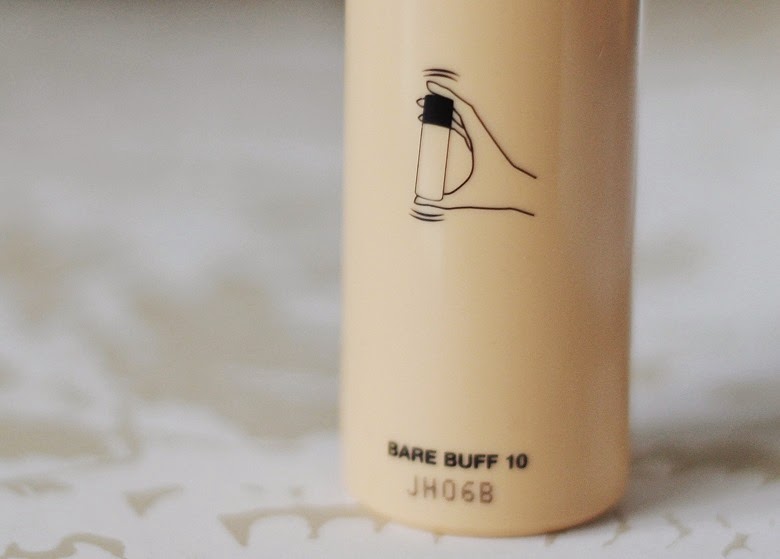 bare minerals bareskin foundation bare buff 10 swatch review