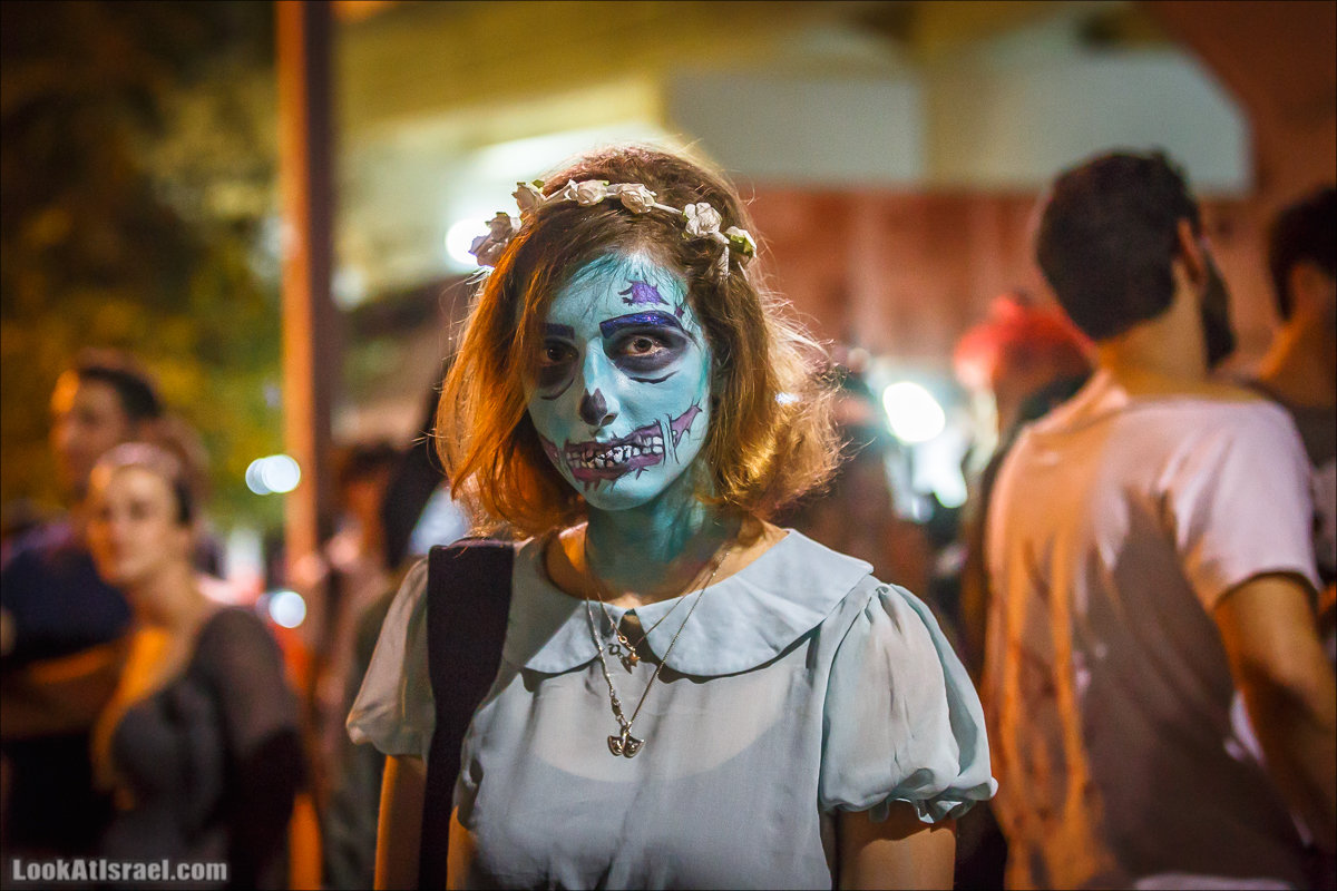 LookAtIsrael.com - Парад зомби в Тель Авиве | Zombie walk TLV, Tel Aviv 2015 |  מצעד זומבים בתל אביב, צעדת הזומבים, זומבי ווק
