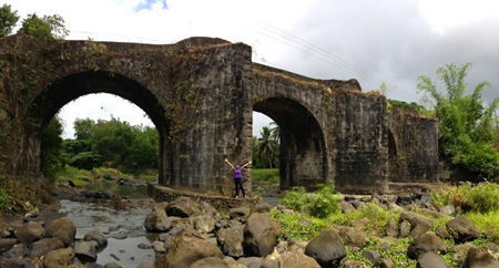 Kara David at Puente de Malagonlong